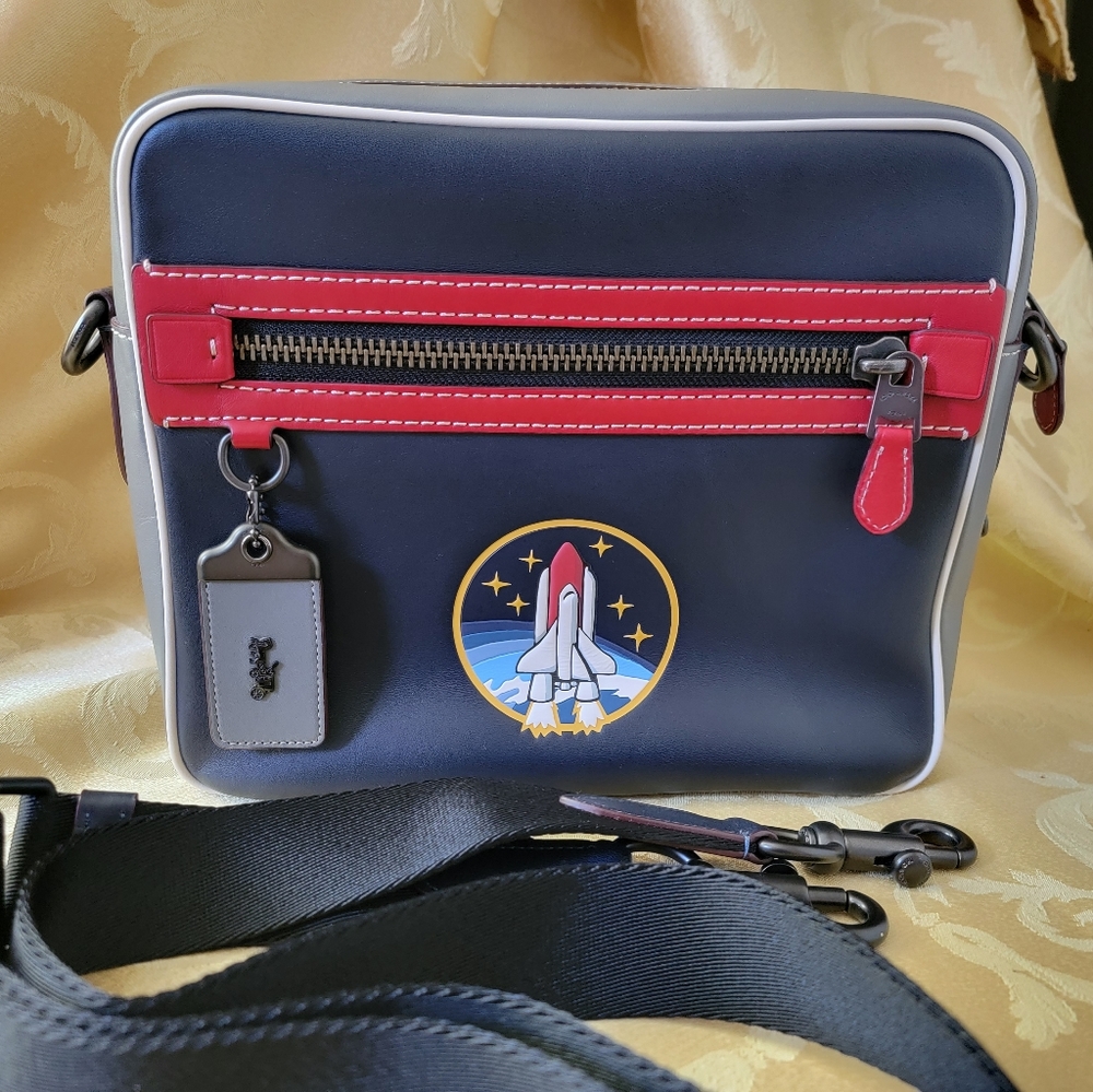 Coach Dylan with NASA Space Motif